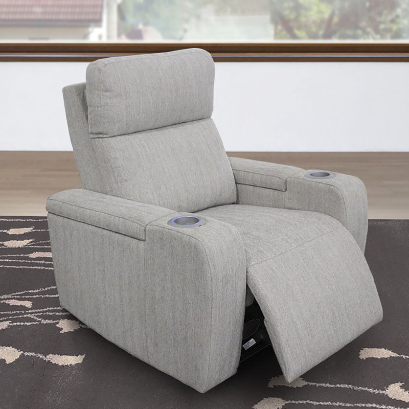 Ensemble de deux fauteuils inclinables électriques