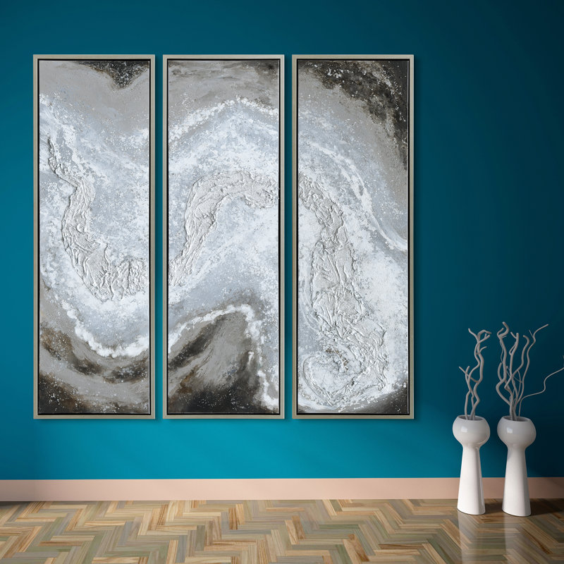 " Iced " by Martin Edwards 3 - Pieces