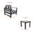 Dulcie 2-Person Seating Set With Sunbrella® Cushions-126281645