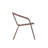 Amlie 31.5" Round Glass Metal Table with 4 Metal Aluminum Slat Stack Chairs-1277366497