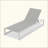 5-Level Adjustable Outdoor Chaise Lounge, Durable Aluminum Frame & PVC-coated polyester Mesh, Perfect For Patio/Poolside-225941030
