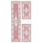Handmade Costilla Rug In Pink