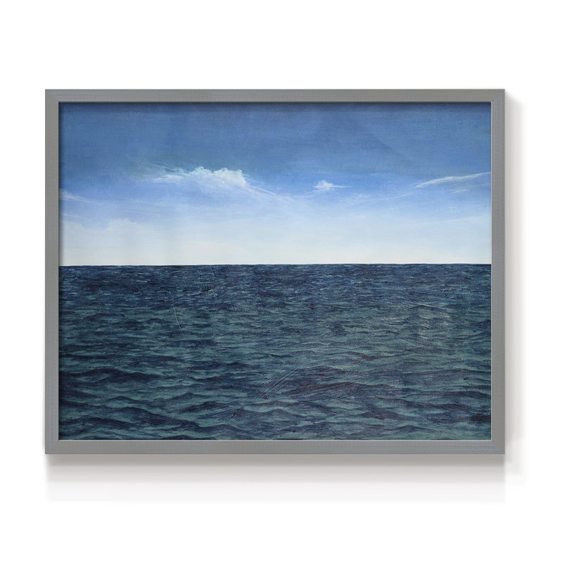 Open Water I -Framed Print - Restickable