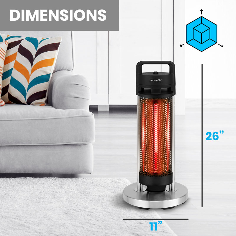 Chauffe-terrasse électrique 1500 Watt