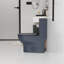Toilette à jet Siphon, double allongée 1,1 / 1,28 GPF avec siège à fermeture lente, hauteur de confort de 16,5 po-90479681