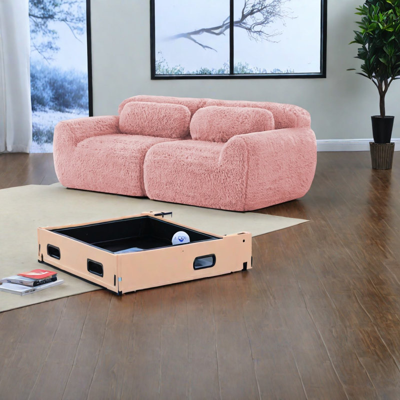 Canapés modulaires doux et moelleux, conception ergonomique pour le salon