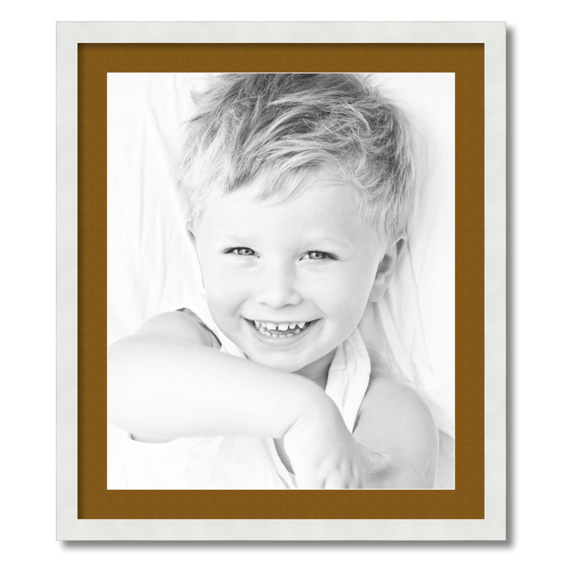 24x28 White and Coronado Matted Picture Frame