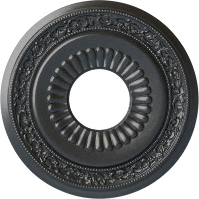 Endurathane Lauren Ceiling Medallion, 20 5/8"OD x 6 1/4"ID x 1 3/8"P (Fits Canopies up to 6 1/4")