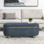 Banc de rangement avec repose-pieds
