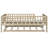 Natural Twin Size Daybed With Trundle And Secure Fence - Stable Sleeping Option Guardrails In Comfortable Practical Bed-1648762760-1648762762