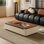Modern rectangular storage coffee table