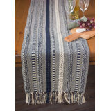 Amundson Striped 100% Cotton Table Runner