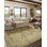 Tapis kaki / tabac lavable à la machine Magnolia Home par Joanna Gaines X Loloi Sinclair