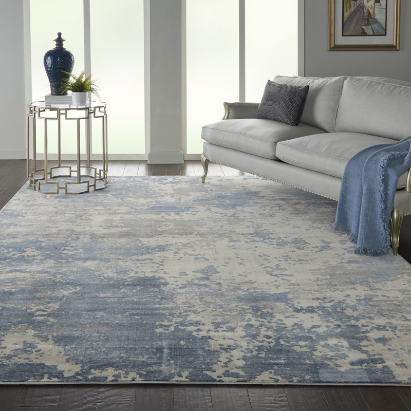 Abstract Indoor Rug, Rectangle 7'10" x 10'6"