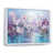 Cadre flottant blanc