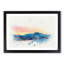 Mountains in Tromso Norway in Abstract - Framed Print-55727295-55727301