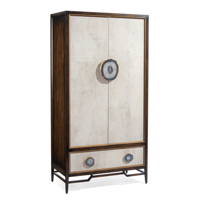 Mercia Solid Wood Bar Cabinet