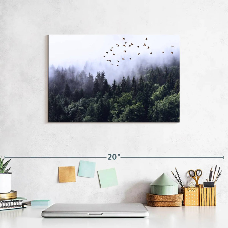 Kerrick Calming Forestscape, 8" H x 12" W