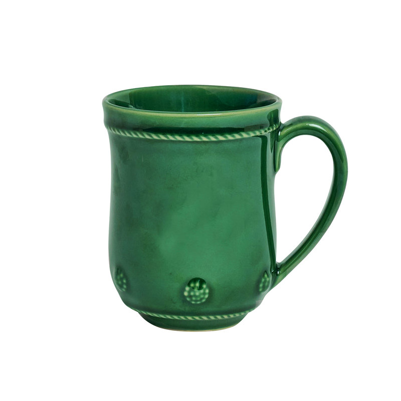 Berry & Thread Flared Mug - Basil