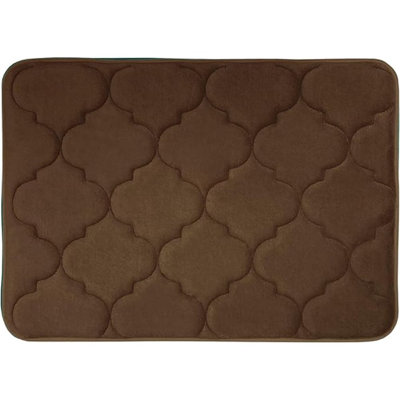 Tapis de bain en mousse viscoélastique Winston Porter 17 x 24