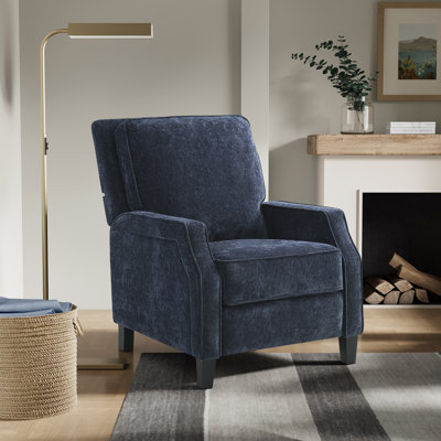 Jaderion 39" Manual Pushback Recliner, Pocket Coil Comfort, Solid Hardwood Frame, Easy Assembly