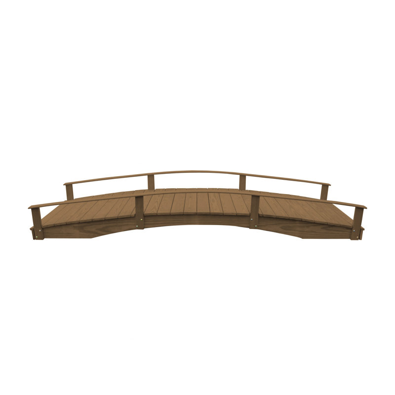 Pont de jardin, Champignon, H 22 po x l 93 po x P 38 po