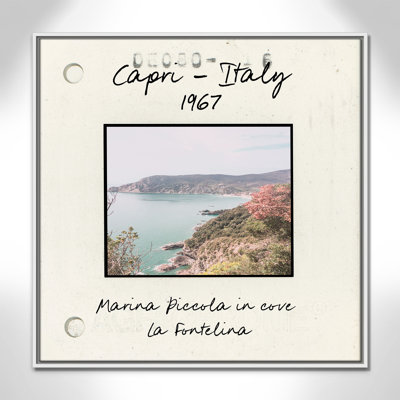 Capri Italy - Marina Picolla in La Fontalina Print by Susan Jill