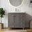 32'' Gray Morden Free-standing Single Bathroom Vanity Set With Storage