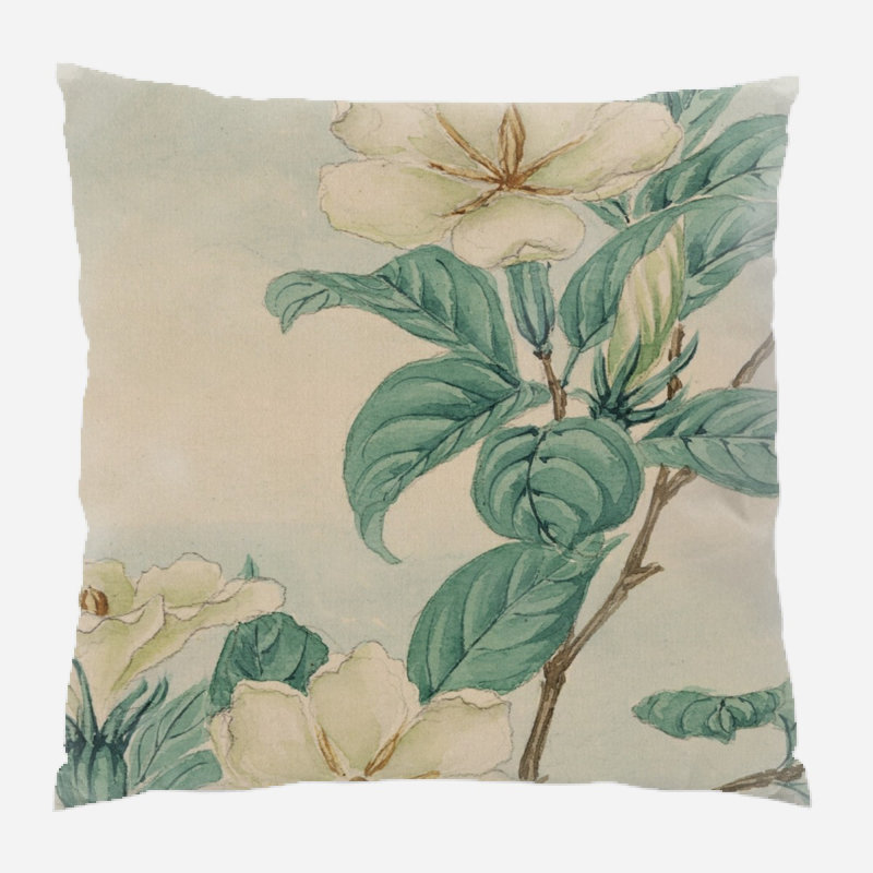  Housse et insert de coussin carré rétro Vintage, Intérieur, Microsuède