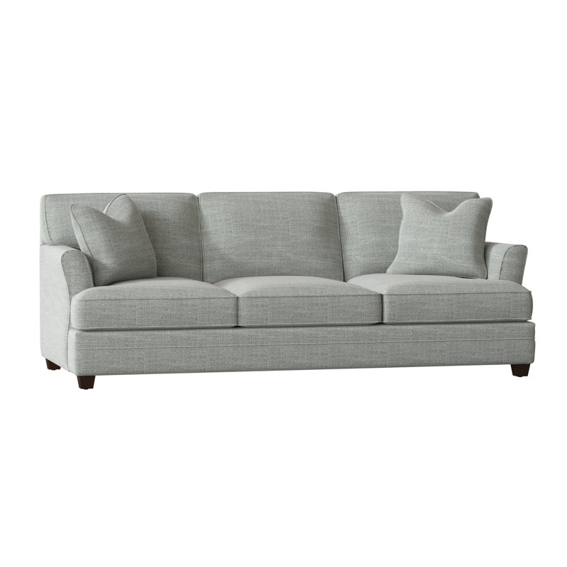 Harriss Upholstered 91'' Sofa, Conversation Capri Basketweave