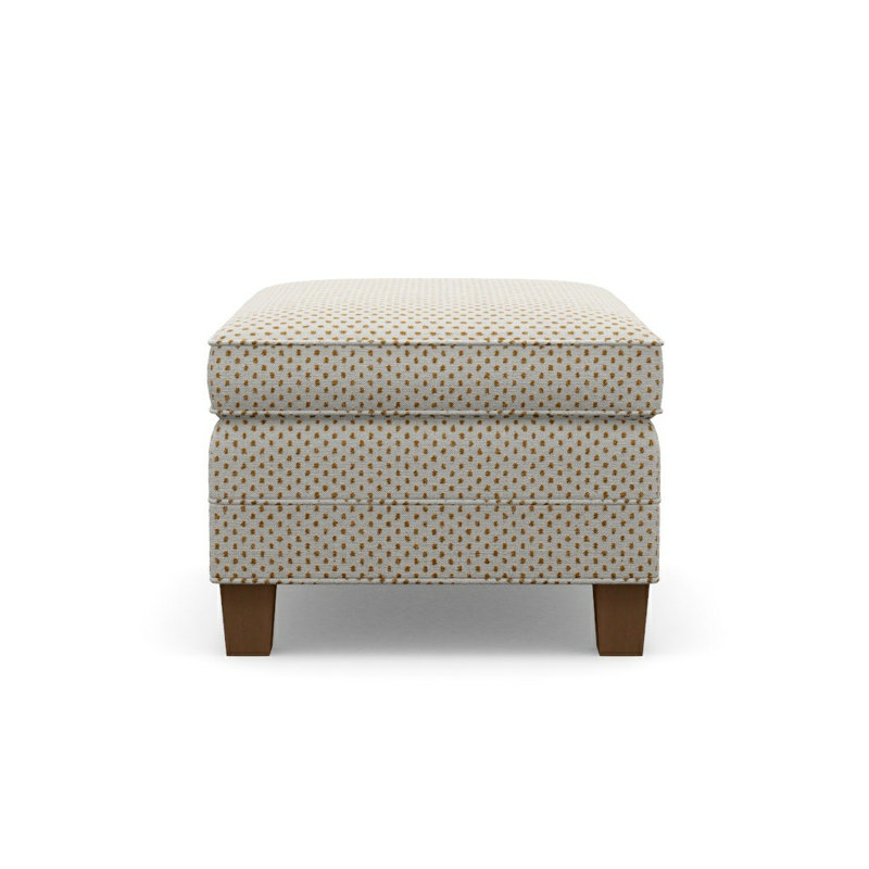 Renee Ottoman, Walnut, Macrame 090612