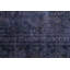 Tapis indigo à transition de couleur 9 pi 6 po x 12 pi 4 po