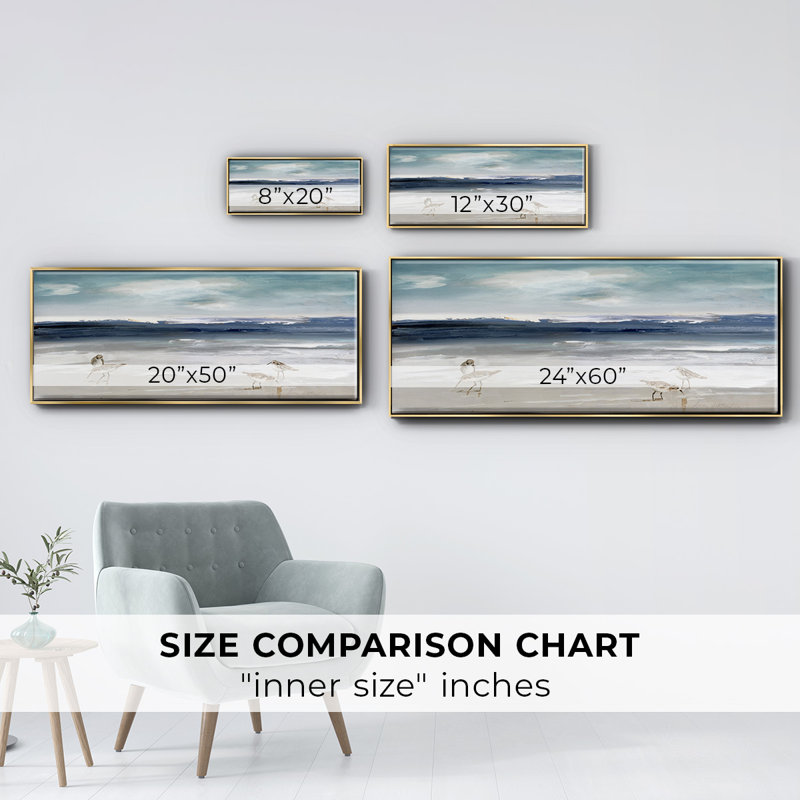 Sandpiper Bay- Framed Canvas