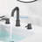 Bathroom Faucet 3 Hole, 8 Inch Widespread Bathroom Faucet-106753588