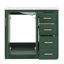 Ensemble de meuble-lavabo 36 po avec lavabo en céramique 36 po, meuble-lavabo autonome avec 3 tiroirs-792698452-792698455
