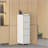 4 Drawer Metal Locking Vertical File Cabinet On Wheels – Heavy-Duty Lockable Cabinet For Home & Office-1674088027