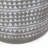 Outdoor Lightweight Concrete Side Table with Textured Boho Design and Ready-to-Use Convenience