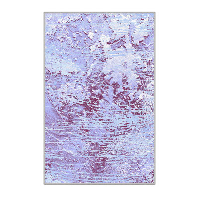 High-Quality 3D Printed Area Rug (2.6 x 4. ft), 1% Polyester, .3 in Pile Height | Antibacterial, Non-Slip PVC Felt Dot Underside | Machine Washable, Elegant Design for Living Room, Bedroom & Office