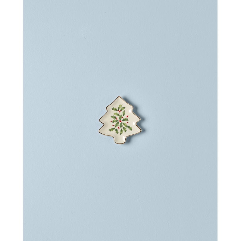 Lenox Hosting the Holidays Tree Bread and Butter Plate