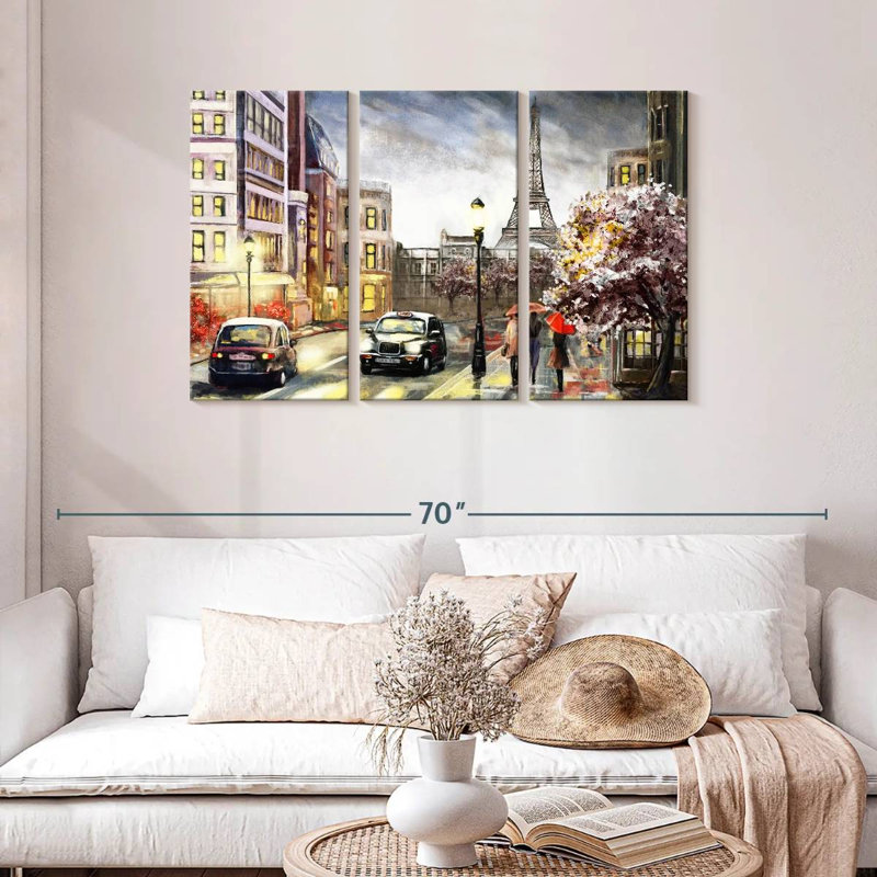 Kavia Paris Street, 28" H x 45" W