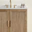 Meuble-lavabo autoportant moderne avec lavabo simple-1291591282