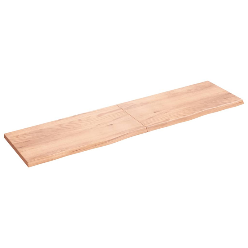 Tablette flottante en bois massif Harvans, H 1,6 po x l 78,7 po x P 19,7 po