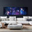 «Sublime Galaxy» par Epic Portfolio, art mural en verre acrylique, ensemble de 3 pièces-101628325