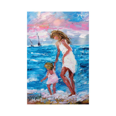 A Mother's Love by Karen Tarlton - Wrapped Canvas Painting