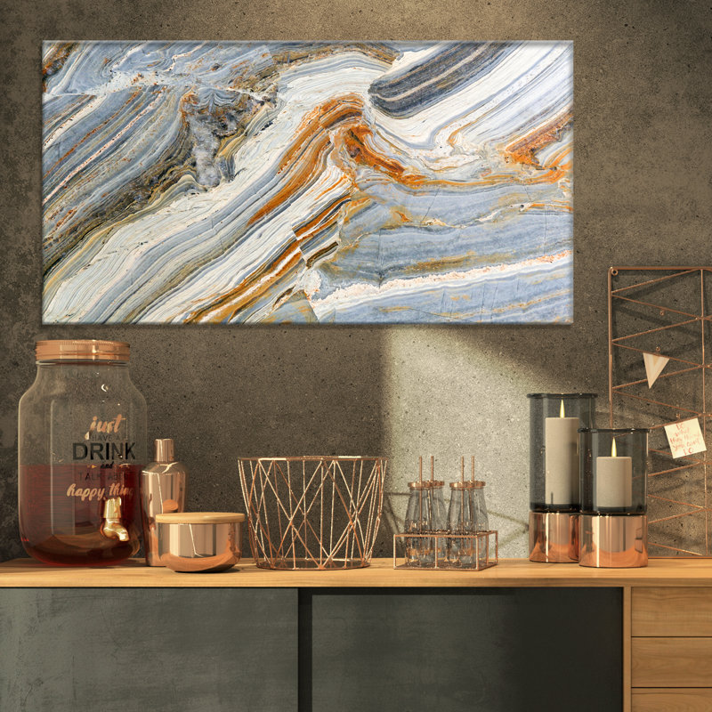 « color rock art », reproduction d’impression sur toile tendue, H 16 po x l 32 po x P 1 po