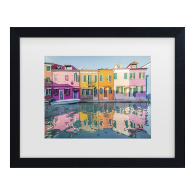 Bolog Stefan Hefele   Burano Matted Framed Art