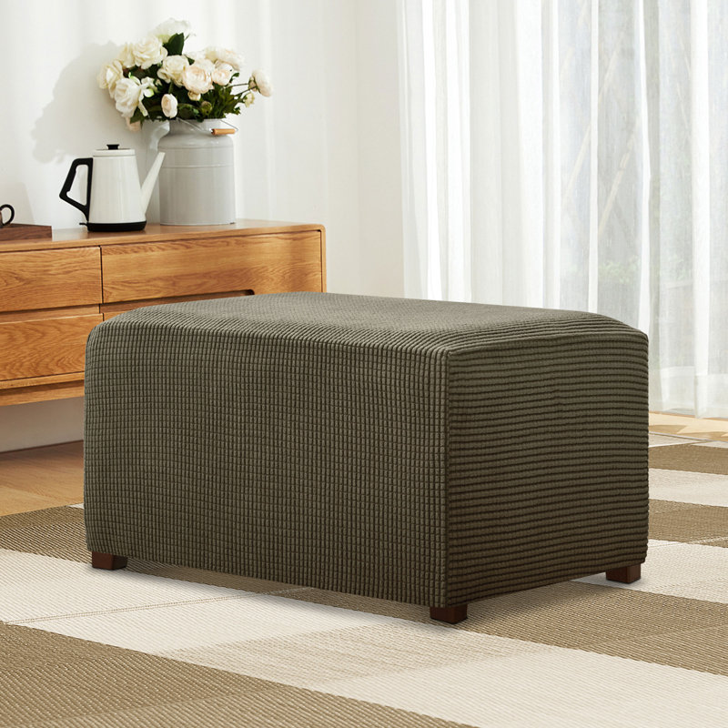 Housse pour repose-pieds Pizarro, Vert olive