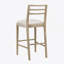 TABOURET DE BAR AVEC ÉCHELLE À ÉCHELLE (ENSEMBLE DE 2)