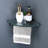 Dwynwen Triangle Glass Floating Shelf-1658565657