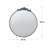 36" X 39" Classic Design Mirror With Round Shape And Baroque Inspired Frame For Bathroom, Entryway Console Lean Against Wall-283862678-283862673